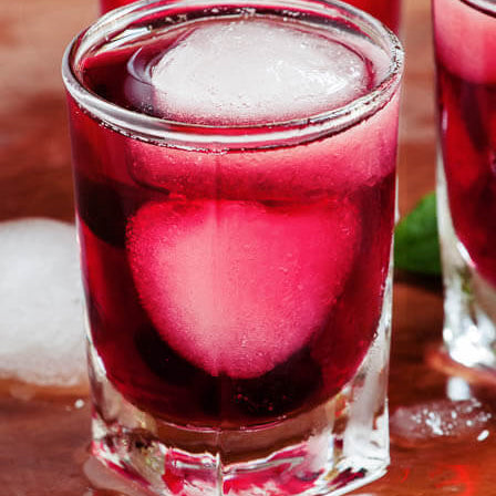 A Berry Minty Soda Recipe