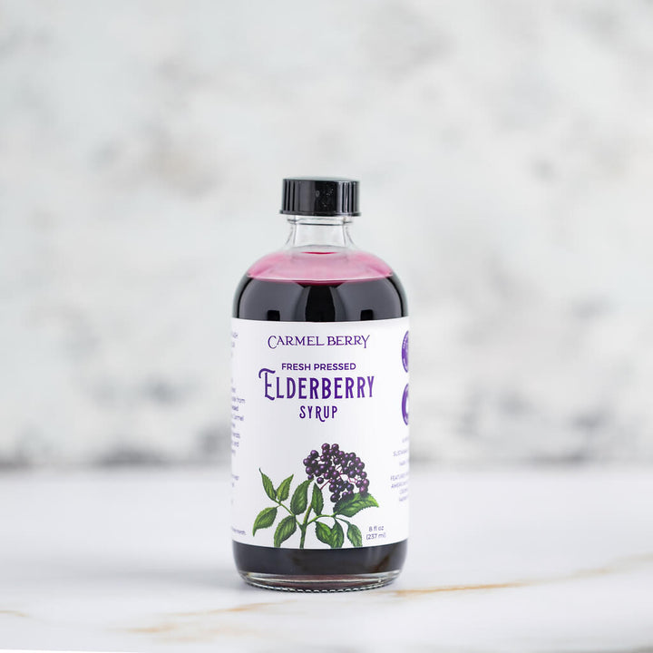 Carmel Berry Fresh Pressed Elderberry Syrup