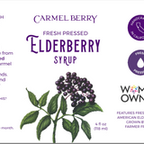 Fresh Pressed Elderberry Syrup