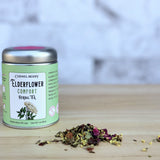 Carmel Berry Elderflower Comfort Herbal Tea tin