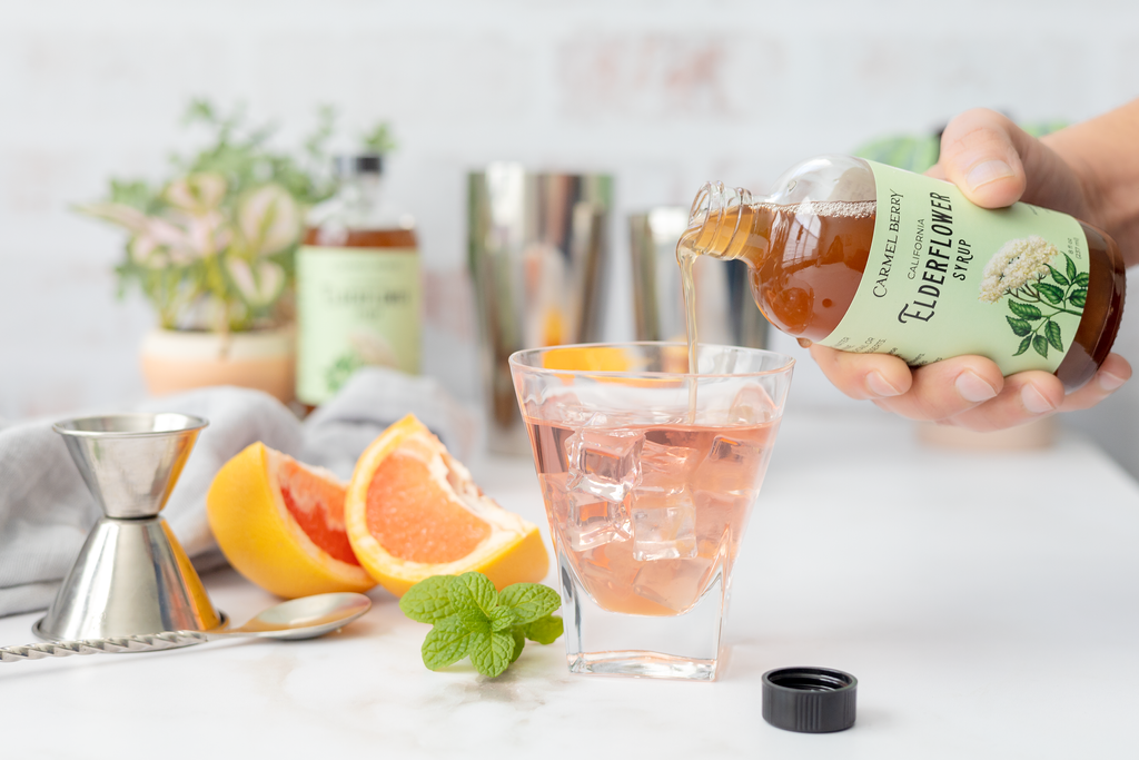 Winter Wonderland Elderflower Spritz